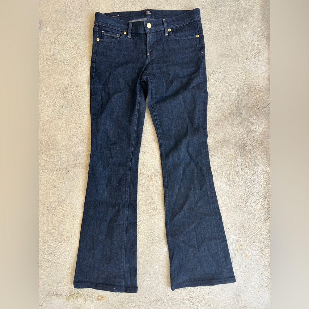 Citizens of Humanity Denim Jeans Ingrid Stretch Low Waist Flare Women Size 28 - Picture 2 of 16